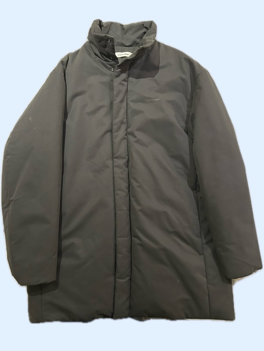Calvin Klein Men’s Dark Gray Padded Coat